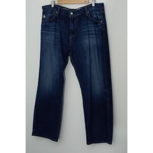 Adriano Goldschmied Mens Jeans 40x28 The Graduate Tailored Leg Blue AG Pre-owned